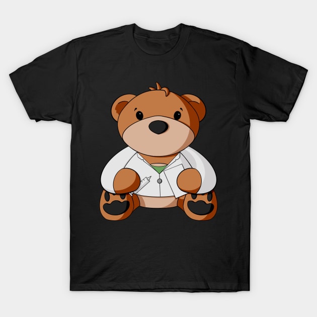 General Practitioner Doctor Teddy Bear T-Shirt by Alisha Ober Designs